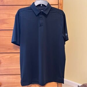 Under Armour Men's Black Polo Size M